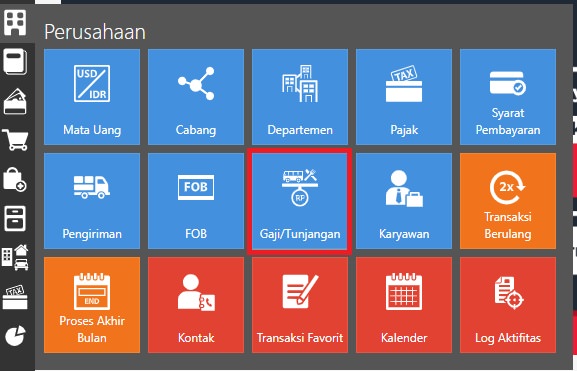 Fitur Perusahaan | Gaji