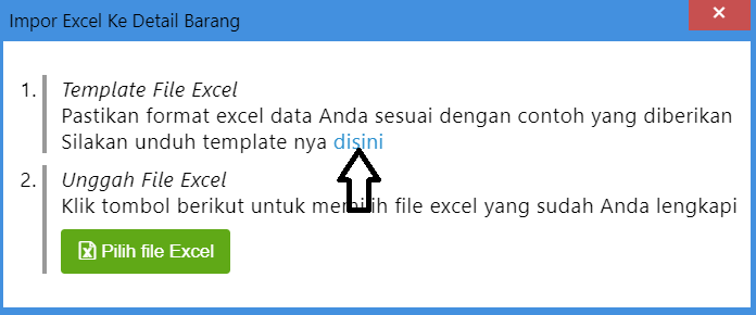 Template File Excel