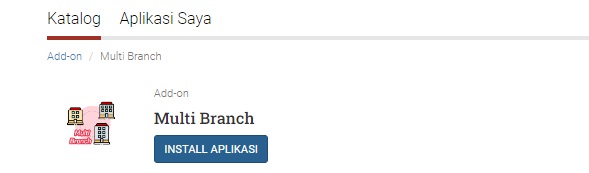Silahkan klik Install Aplikasi