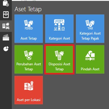 Melakukan Disposisi Aset Tetap